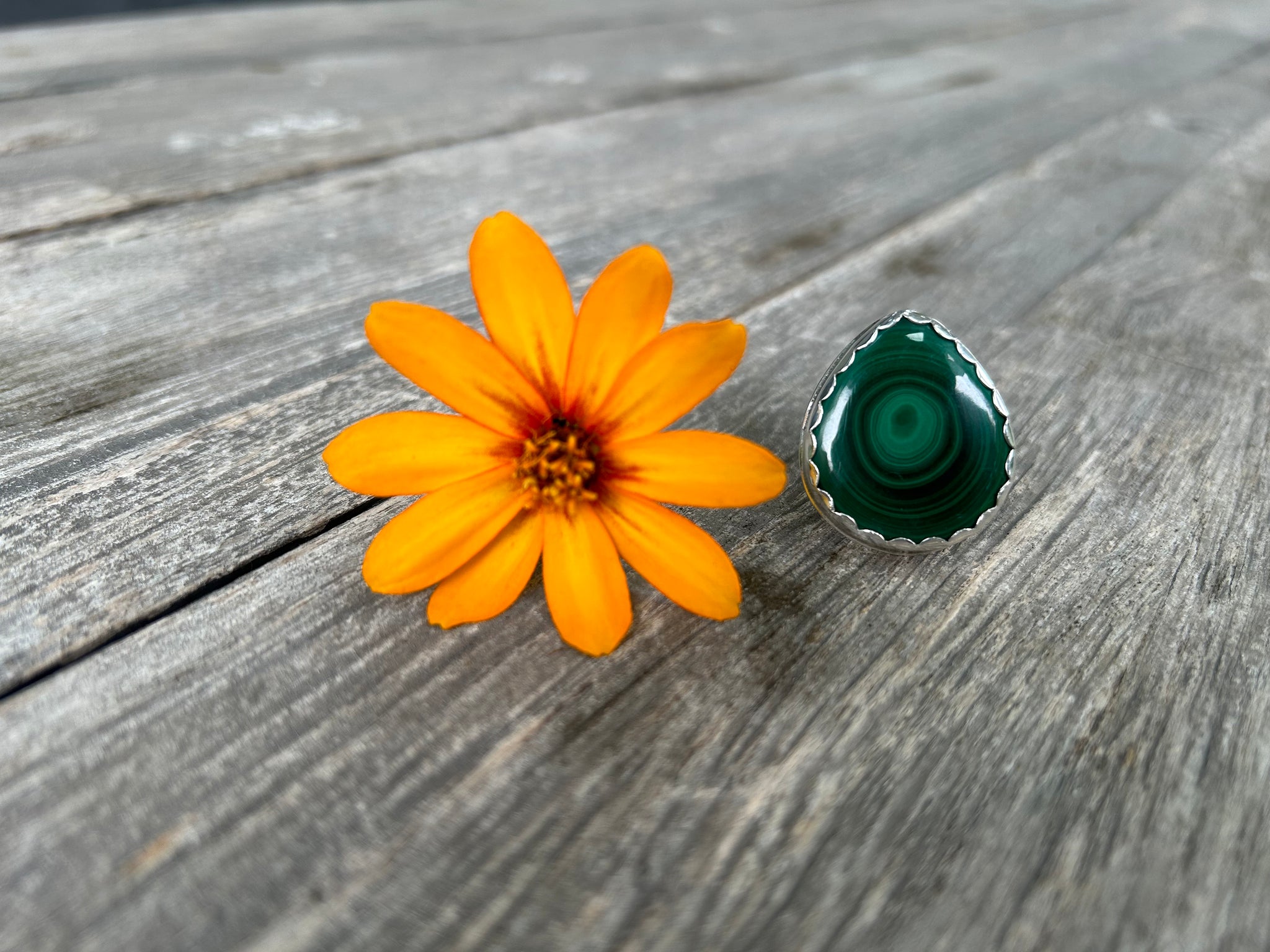 Malachite Ring